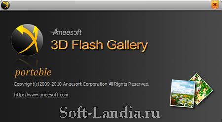 Aneesoft 3D Flash Gallery 2 Portable