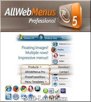 AllWebMenus Pro 5.3.864 + Portable 5.3.862