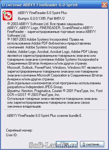 ABBYY FineReader 6.0 Sprint