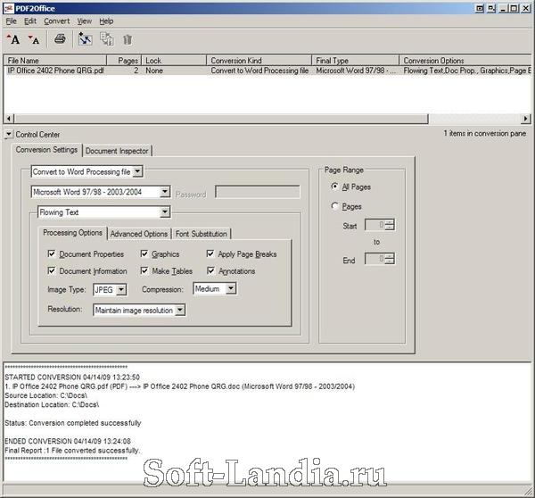 Recosoft PDF2Office Professional v4.0 + Portable