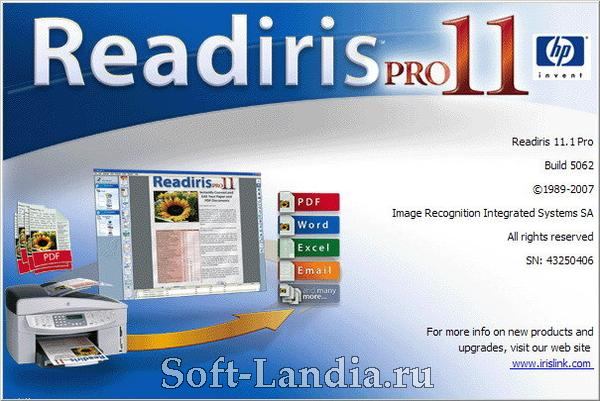 Readiris Pro 11 Build 5062 Multilang