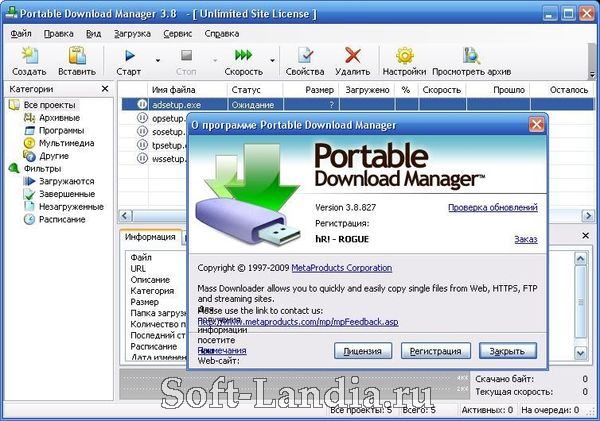 Portable Download Manager 3