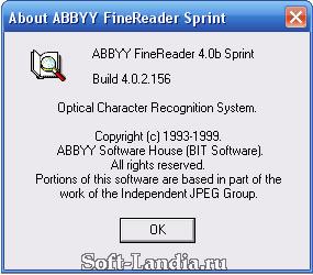FineReader 4 Sprint