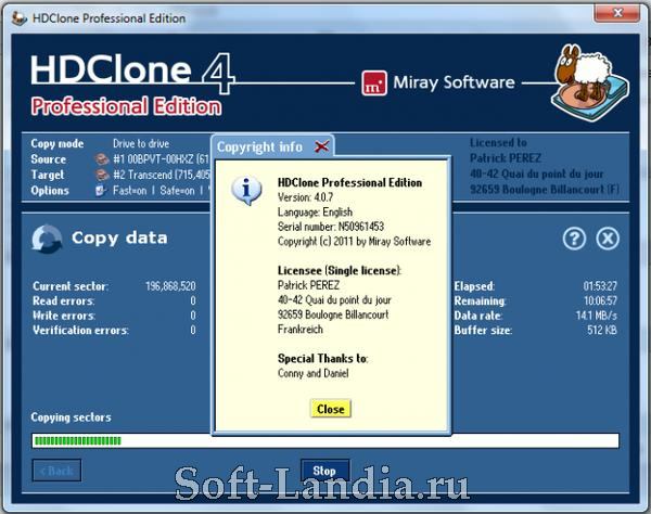 what is hdclone iso