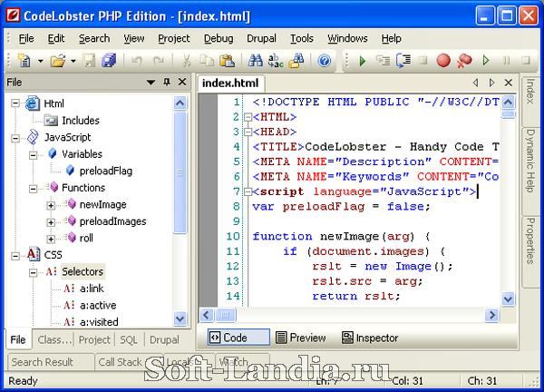 Codelobster PHP Edition 4.7.1