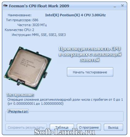 Feeman CPU Float Mark 2009