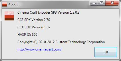 Cinema Craft Encoder SP3