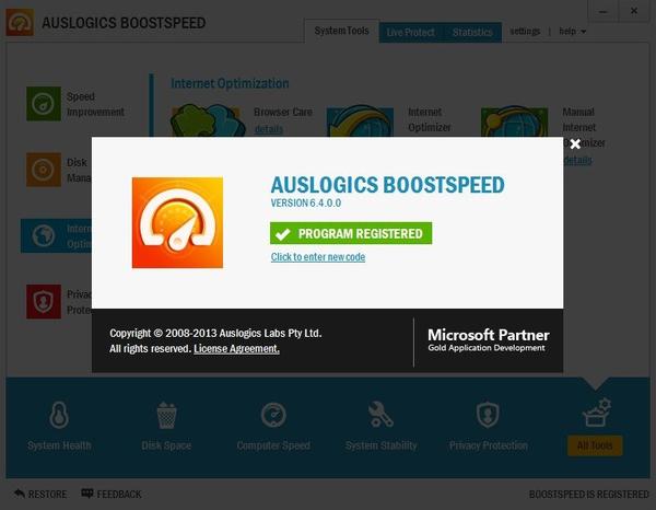 AusLogics BoostSpeed v6.4.0.0 Final