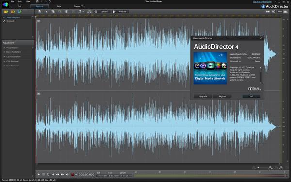 for mac download CyberLink AudioDirector Ultra 13.6.3107.0