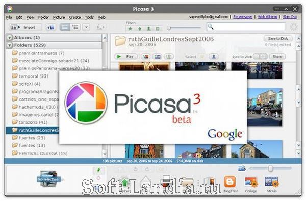 Picasa 3.8.117.38 Portable (2010/RUS)