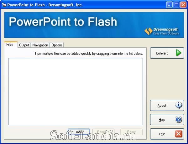Dreamingsoft Powerpoint to Flash 2