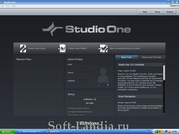 Presonus Studio-One Pro 1