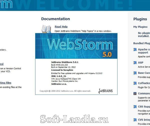 JetBrains WebStorm 5.0.1