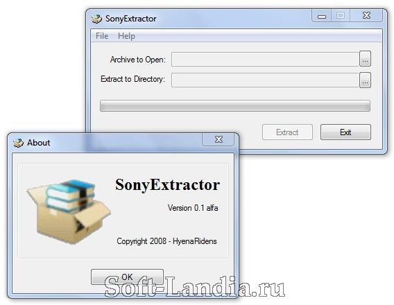 SonyExtractor