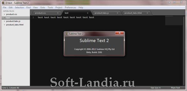 Sublime Text 2 (Windows and Linux)