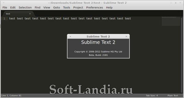 Sublime Text 2 (Windows and Linux)