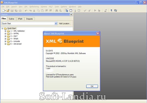 Blueprint XML Editor
