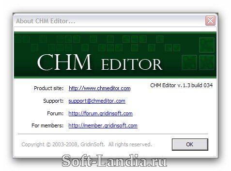 CHM Editor (редактор и переводчик справок в формате CHM)