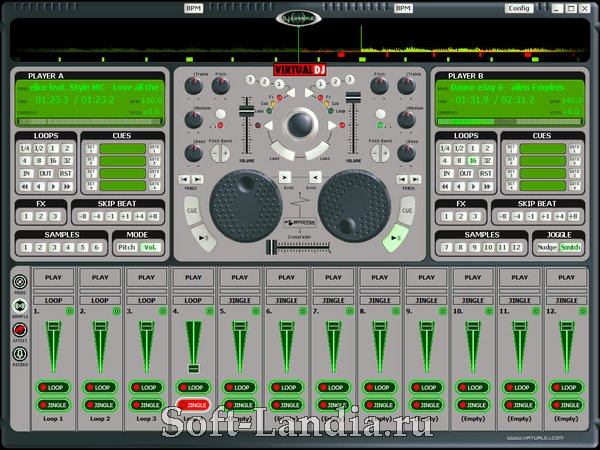 eJay DJ Mix Station 3 feat Virtual Dj
