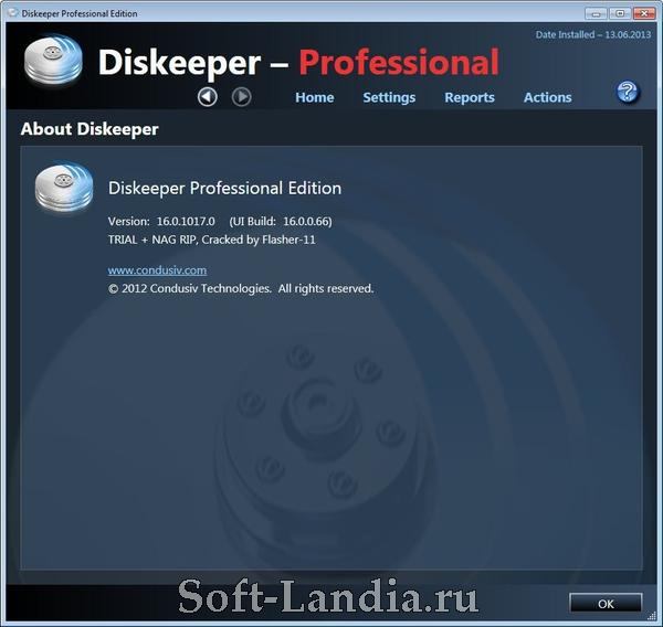 Diskeeper 2012 Professional
