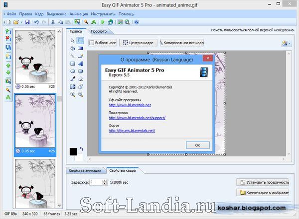 Easy GIF Animator 5.5 Pro Portable