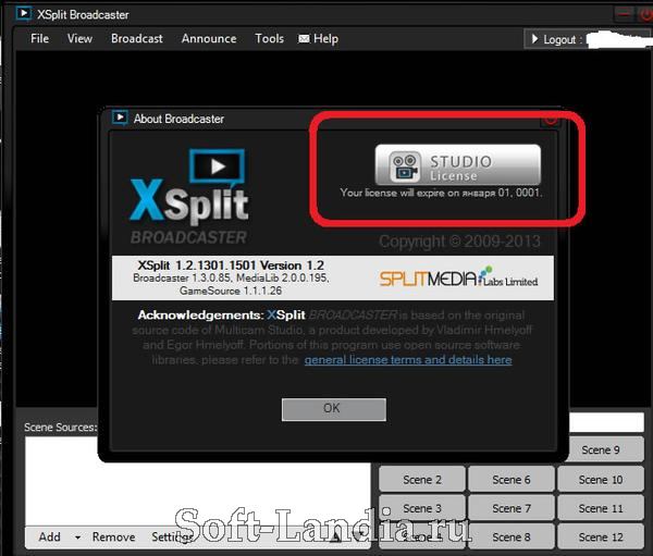 XSplit Broadcaster (beta)