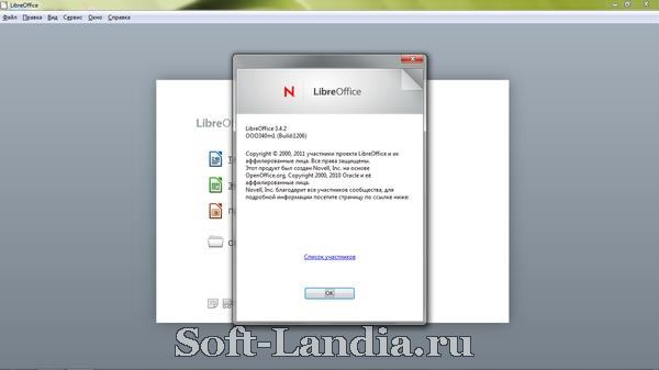 LibreOffice 3.4.2 Novell Edition for Windows