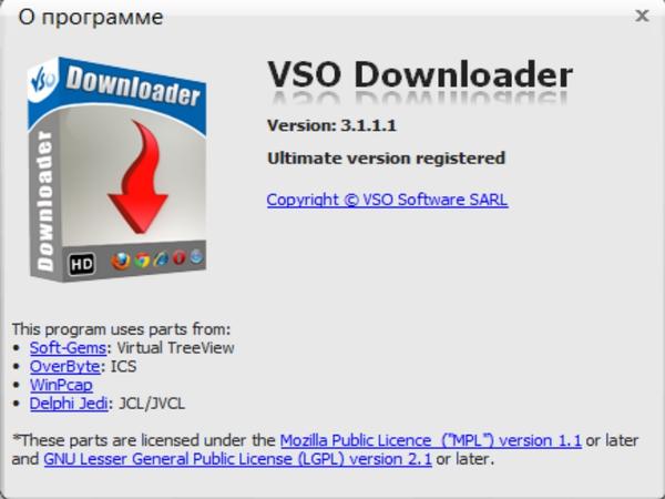 VSO Downloader v 3.1.1.1 Ultimate