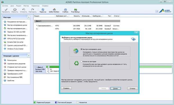 AOMEI Partition Assistant Professional Edition v5.5