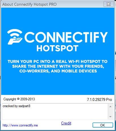 Connectify Hotspot PRO & Dispatch Pro 7 (Wi-Fi точка доступа из компьютера)